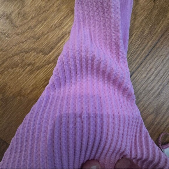 L*Space Bikini Top Wisteria Ribbed Sz XS - Picture 3 of 4